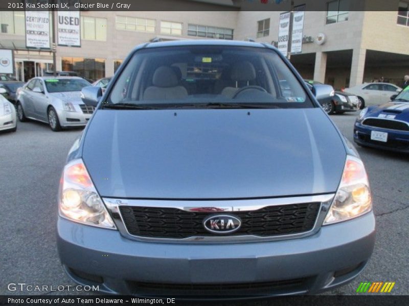 Glacier Blue / Gray 2012 Kia Sedona LX