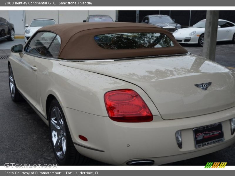 Sandstone / Saddle 2008 Bentley Continental GTC