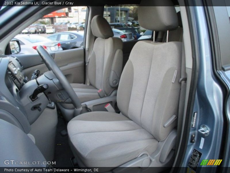 Glacier Blue / Gray 2012 Kia Sedona LX