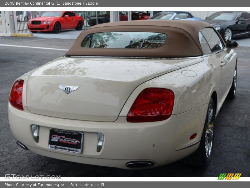 Sandstone / Saddle 2008 Bentley Continental GTC