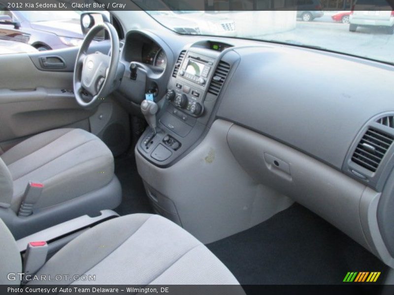 Glacier Blue / Gray 2012 Kia Sedona LX