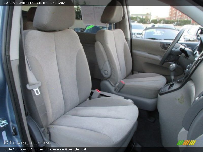 Glacier Blue / Gray 2012 Kia Sedona LX