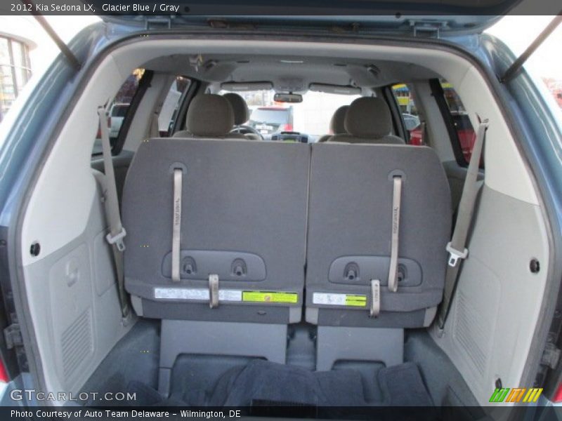 Glacier Blue / Gray 2012 Kia Sedona LX