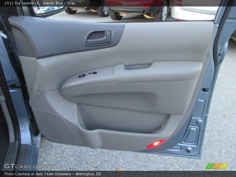 Glacier Blue / Gray 2012 Kia Sedona LX