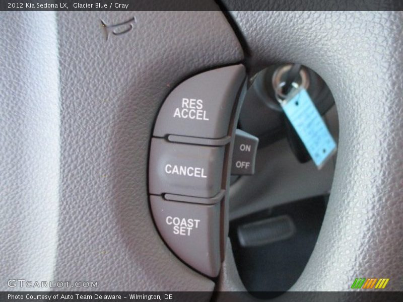 Glacier Blue / Gray 2012 Kia Sedona LX
