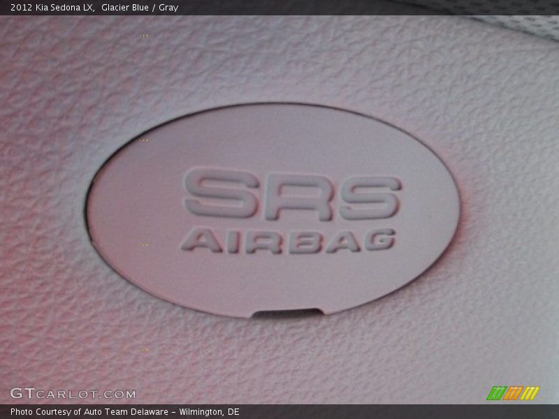 Glacier Blue / Gray 2012 Kia Sedona LX