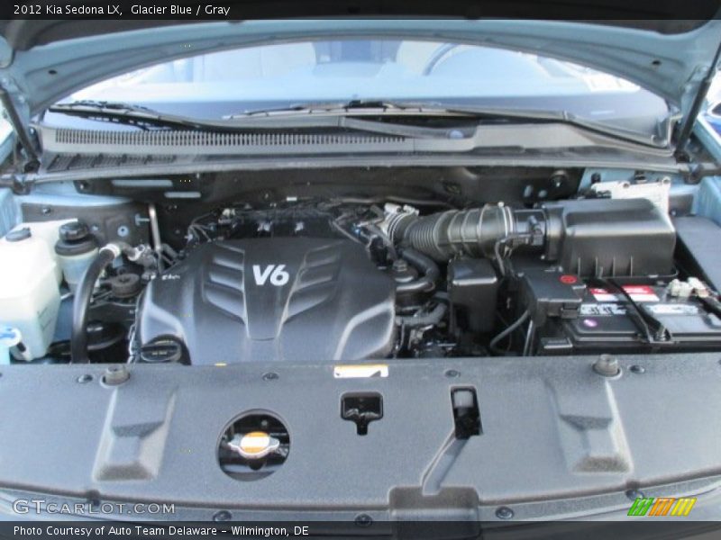 Glacier Blue / Gray 2012 Kia Sedona LX