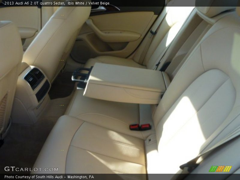 Ibis White / Velvet Beige 2013 Audi A6 2.0T quattro Sedan