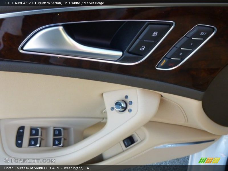 Ibis White / Velvet Beige 2013 Audi A6 2.0T quattro Sedan