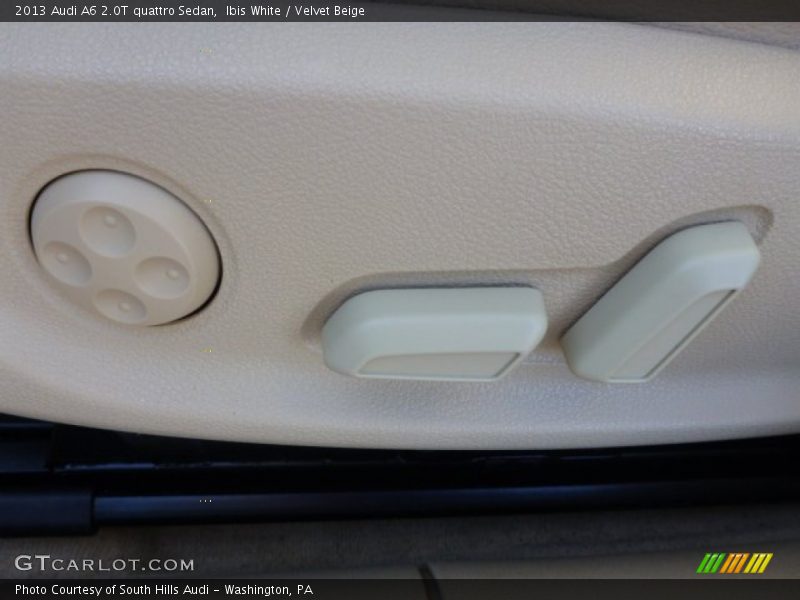 Ibis White / Velvet Beige 2013 Audi A6 2.0T quattro Sedan