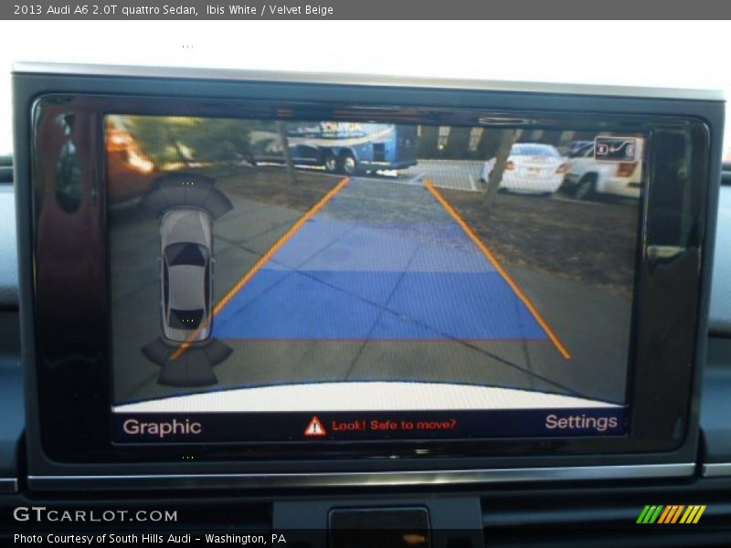 Ibis White / Velvet Beige 2013 Audi A6 2.0T quattro Sedan