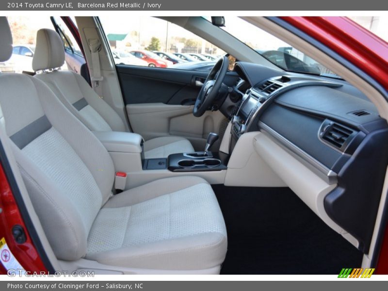 Barcelona Red Metallic / Ivory 2014 Toyota Camry LE