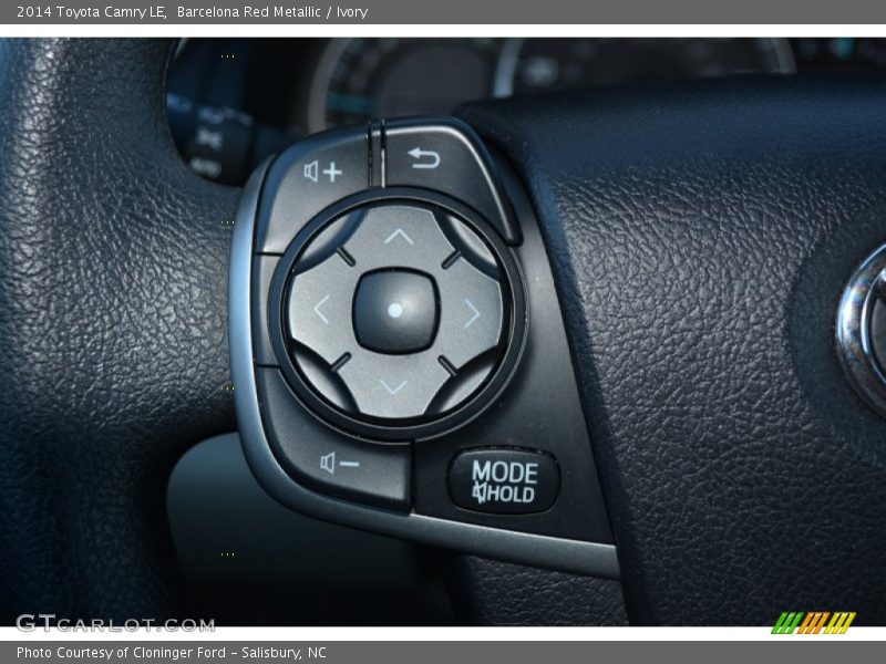 Barcelona Red Metallic / Ivory 2014 Toyota Camry LE