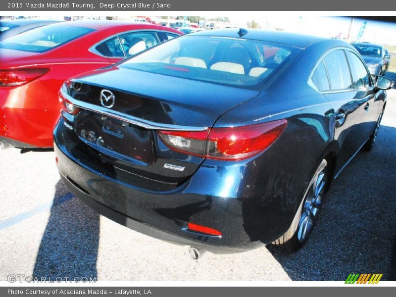 Deep Crystal Blue / Sand 2015 Mazda Mazda6 Touring
