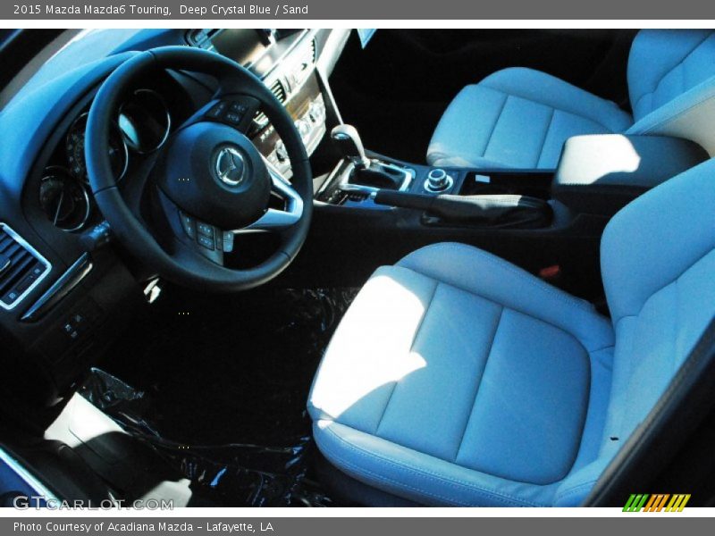 Deep Crystal Blue / Sand 2015 Mazda Mazda6 Touring