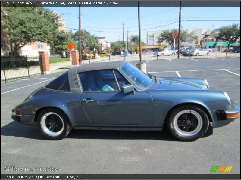  1987 911 Carrera Coupe Venetian Blue Metallic
