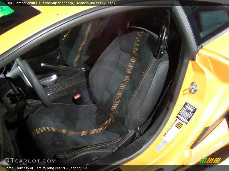  2008 Gallardo Superleggera Black Interior