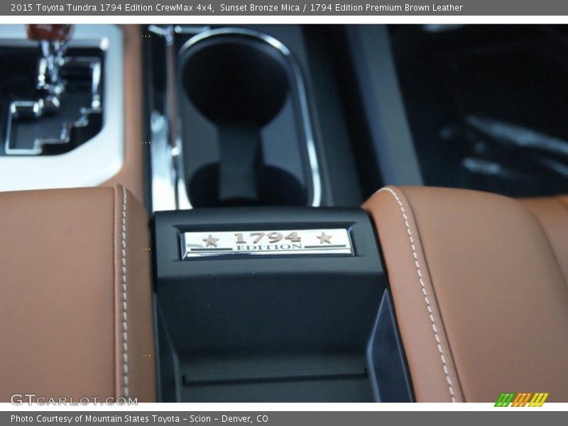 Sunset Bronze Mica / 1794 Edition Premium Brown Leather 2015 Toyota Tundra 1794 Edition CrewMax 4x4