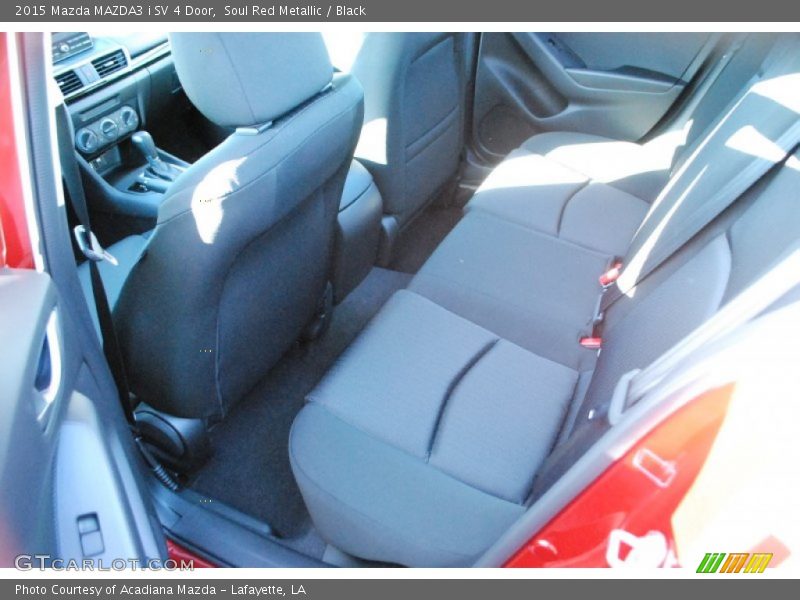 Soul Red Metallic / Black 2015 Mazda MAZDA3 i SV 4 Door