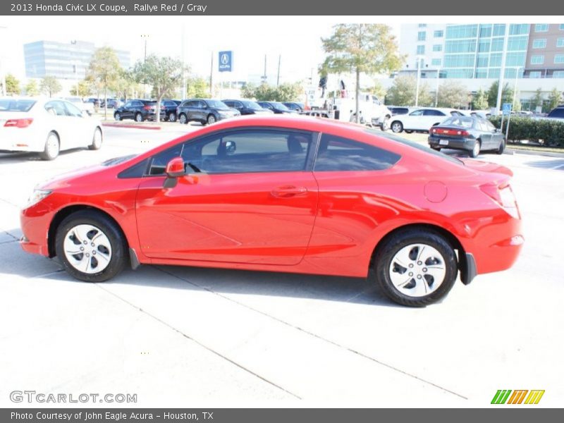  2013 Civic LX Coupe Rallye Red