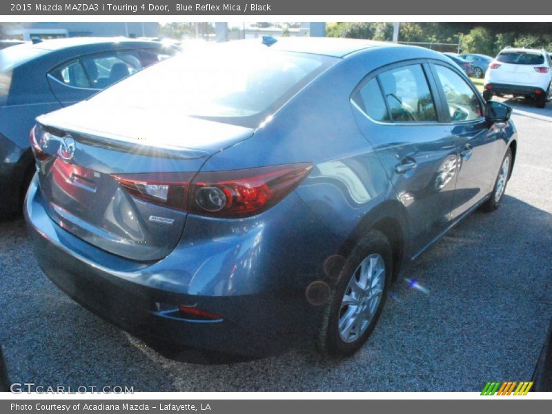 Blue Reflex Mica / Black 2015 Mazda MAZDA3 i Touring 4 Door