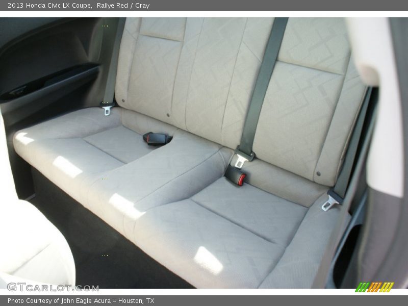 Rear Seat of 2013 Civic LX Coupe