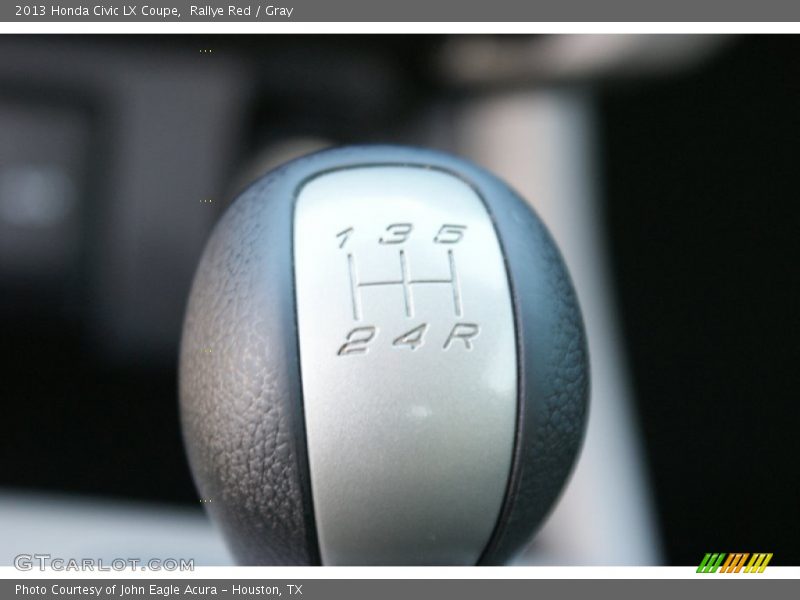  2013 Civic LX Coupe 5 Speed Manual Shifter