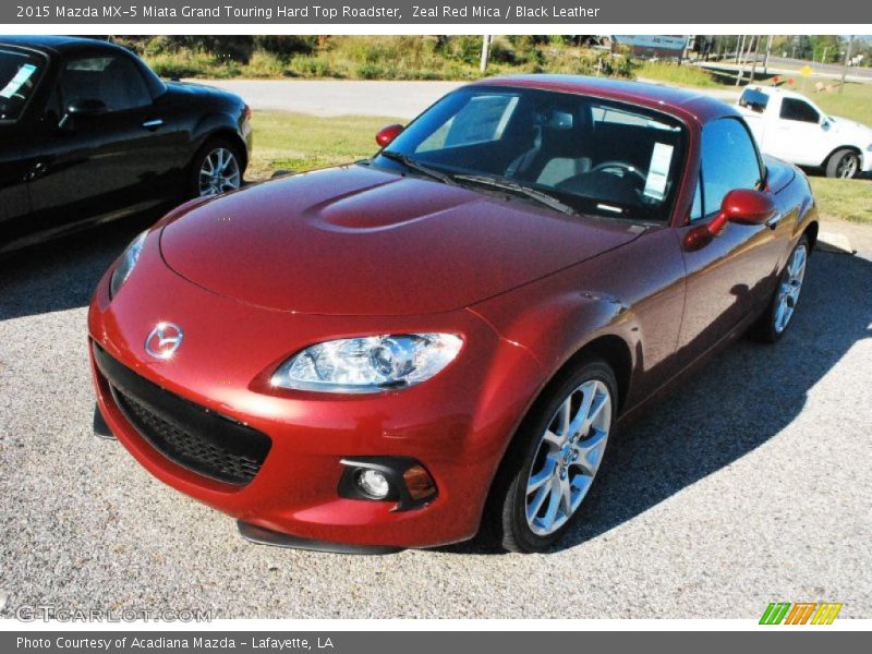 Front 3/4 View of 2015 MX-5 Miata Grand Touring Hard Top Roadster