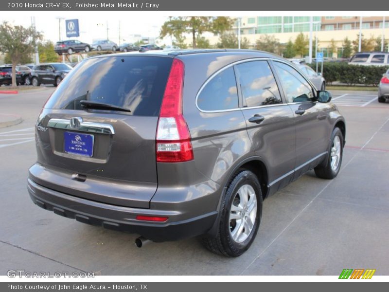 Polished Metal Metallic / Gray 2010 Honda CR-V EX