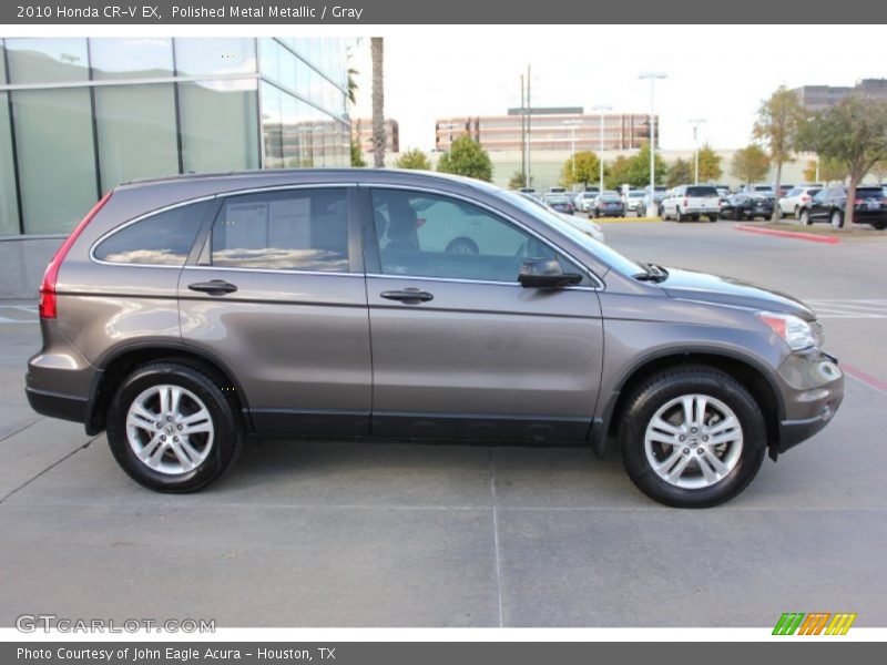 Polished Metal Metallic / Gray 2010 Honda CR-V EX