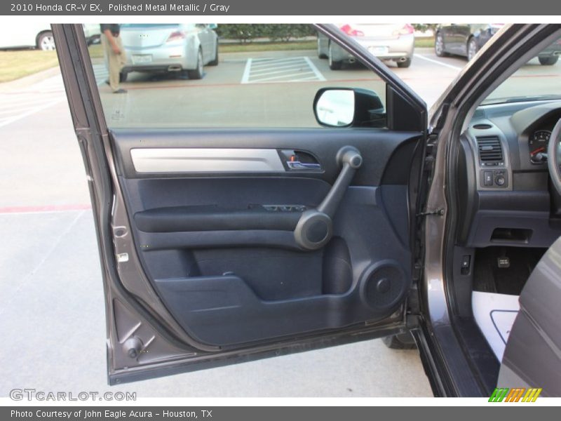 Polished Metal Metallic / Gray 2010 Honda CR-V EX