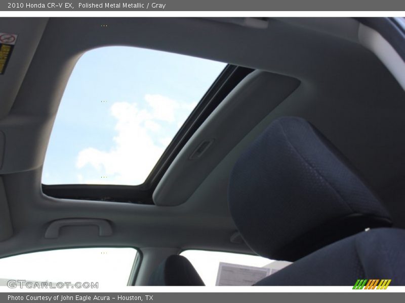 Polished Metal Metallic / Gray 2010 Honda CR-V EX