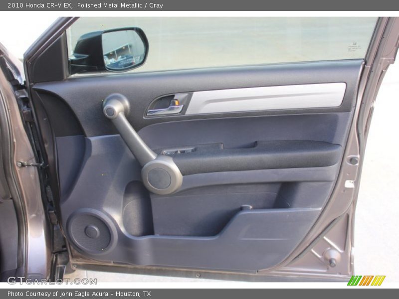 Polished Metal Metallic / Gray 2010 Honda CR-V EX