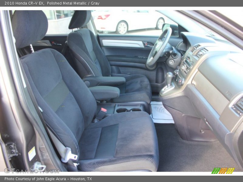 Polished Metal Metallic / Gray 2010 Honda CR-V EX