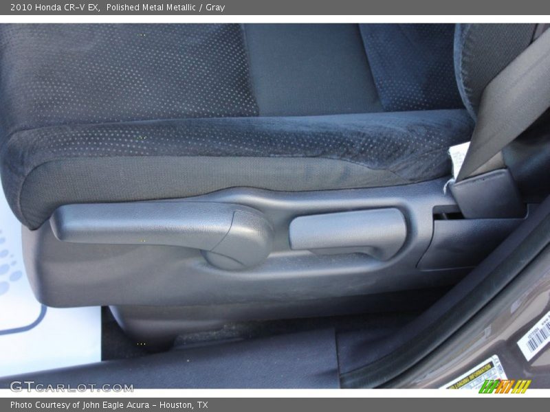 Polished Metal Metallic / Gray 2010 Honda CR-V EX