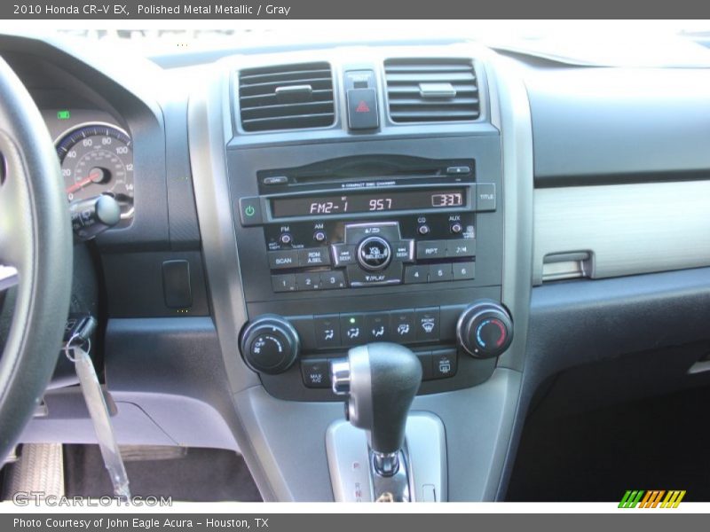Polished Metal Metallic / Gray 2010 Honda CR-V EX
