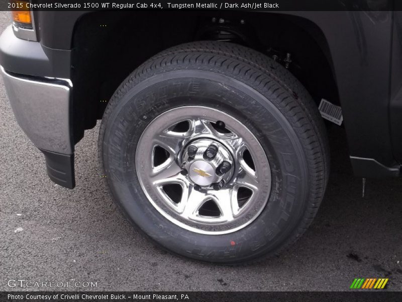 Tungsten Metallic / Dark Ash/Jet Black 2015 Chevrolet Silverado 1500 WT Regular Cab 4x4