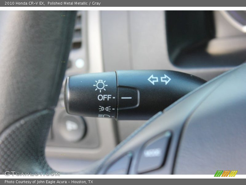Polished Metal Metallic / Gray 2010 Honda CR-V EX