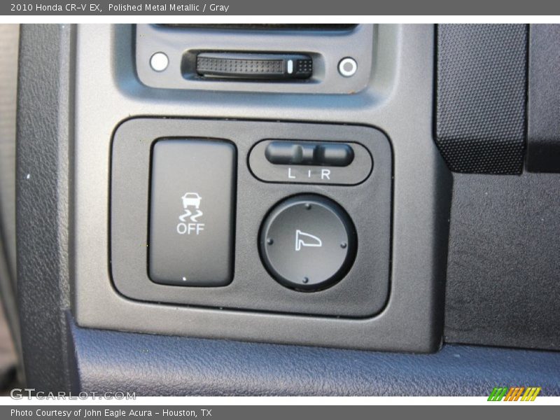 Polished Metal Metallic / Gray 2010 Honda CR-V EX