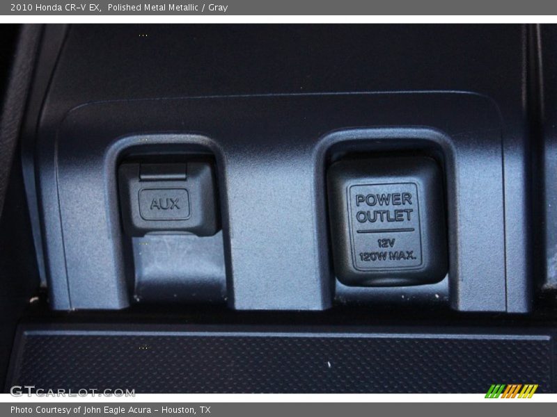 Polished Metal Metallic / Gray 2010 Honda CR-V EX