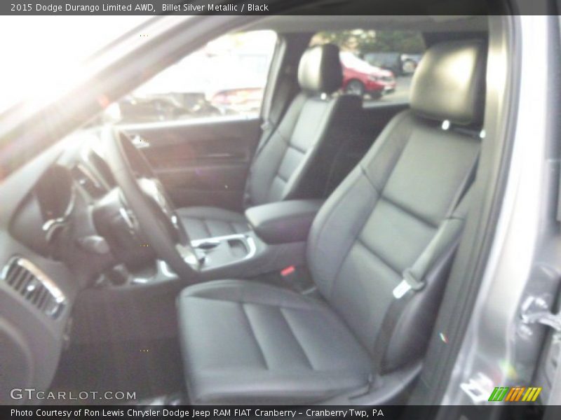 Billet Silver Metallic / Black 2015 Dodge Durango Limited AWD