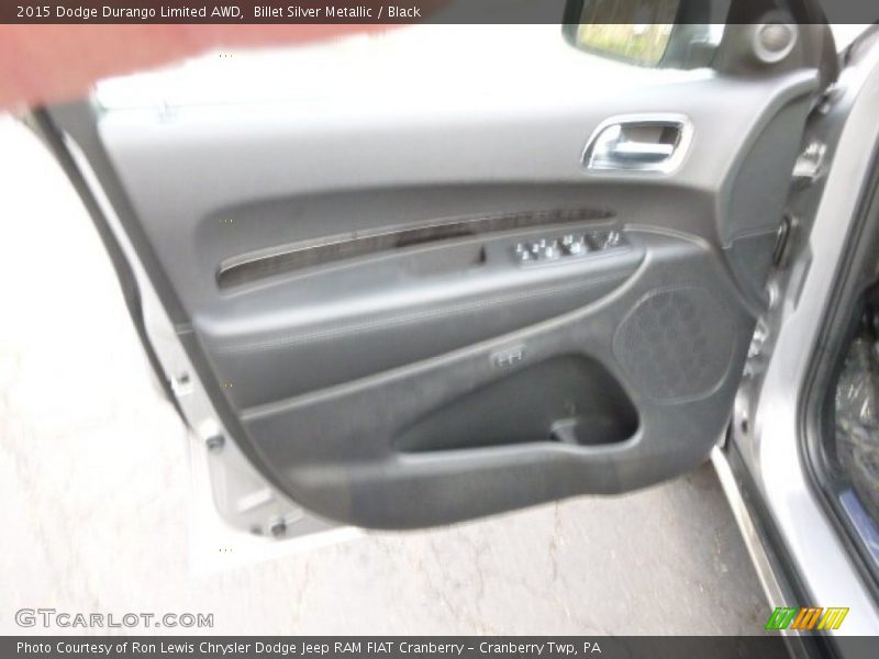Billet Silver Metallic / Black 2015 Dodge Durango Limited AWD