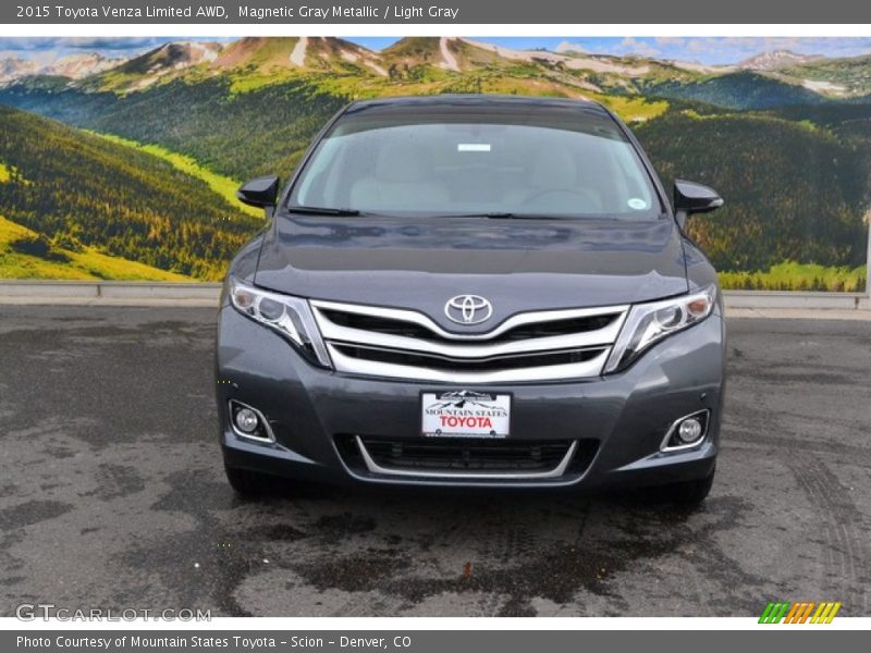 Magnetic Gray Metallic / Light Gray 2015 Toyota Venza Limited AWD