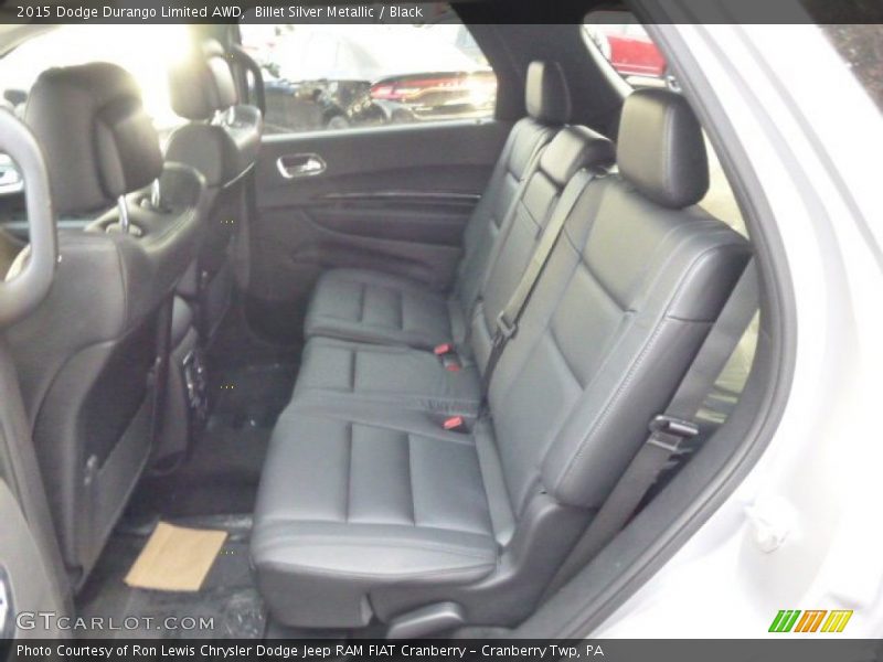 Billet Silver Metallic / Black 2015 Dodge Durango Limited AWD