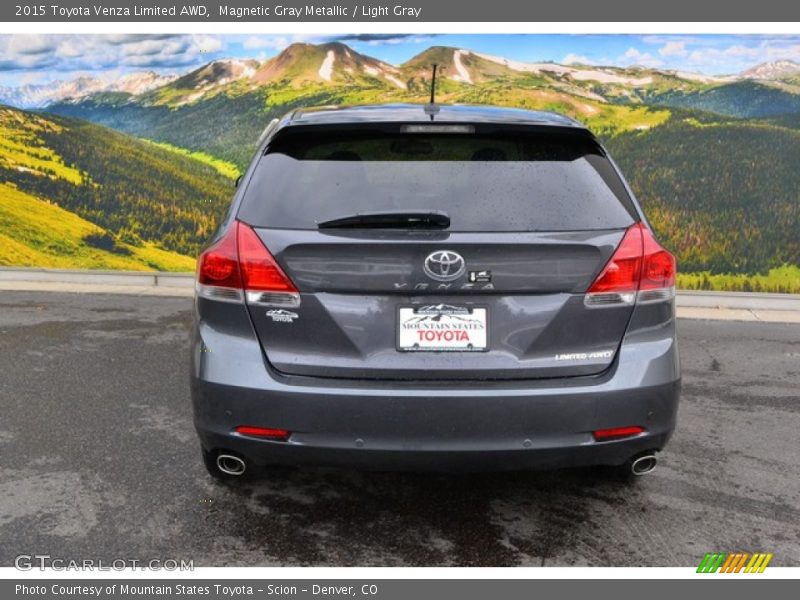 Magnetic Gray Metallic / Light Gray 2015 Toyota Venza Limited AWD