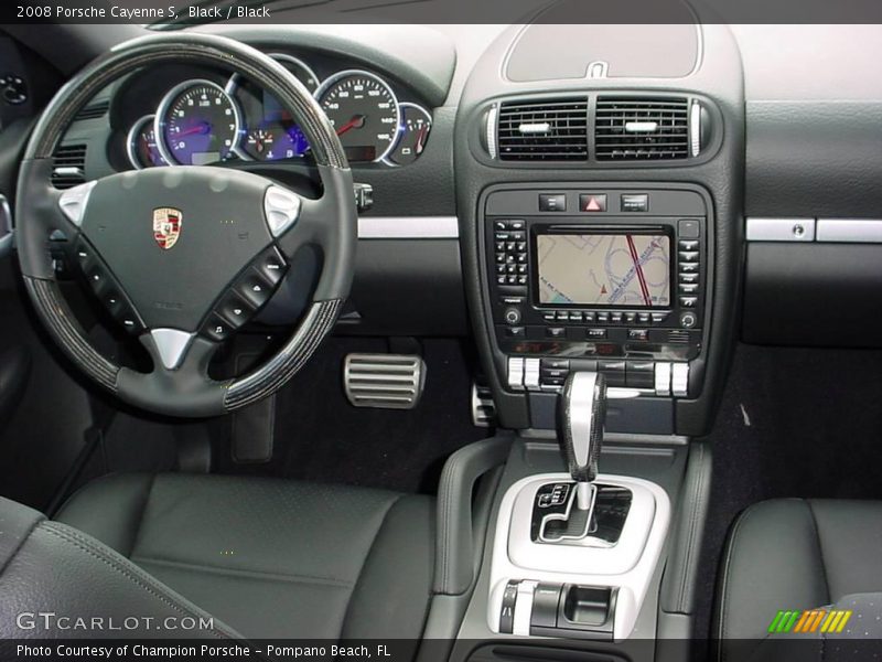 Black / Black 2008 Porsche Cayenne S