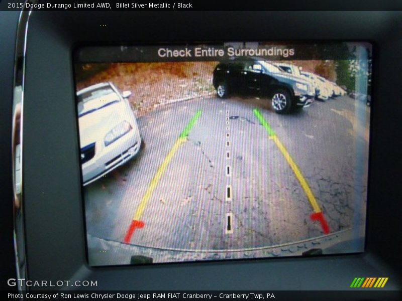 Billet Silver Metallic / Black 2015 Dodge Durango Limited AWD