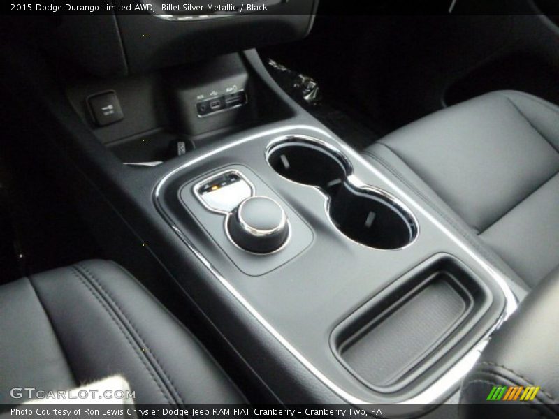 Billet Silver Metallic / Black 2015 Dodge Durango Limited AWD