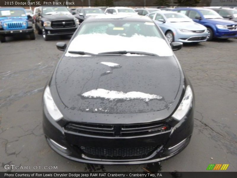 Pitch Black / Black 2015 Dodge Dart SE