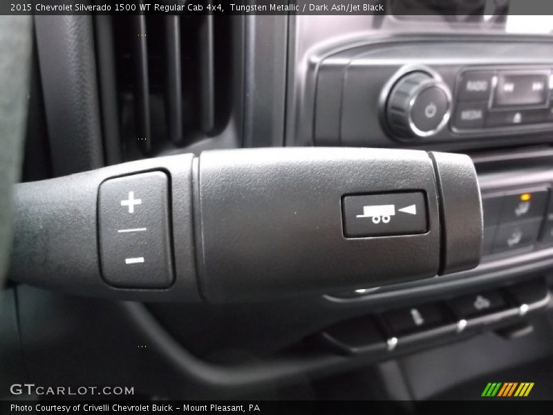 Tungsten Metallic / Dark Ash/Jet Black 2015 Chevrolet Silverado 1500 WT Regular Cab 4x4